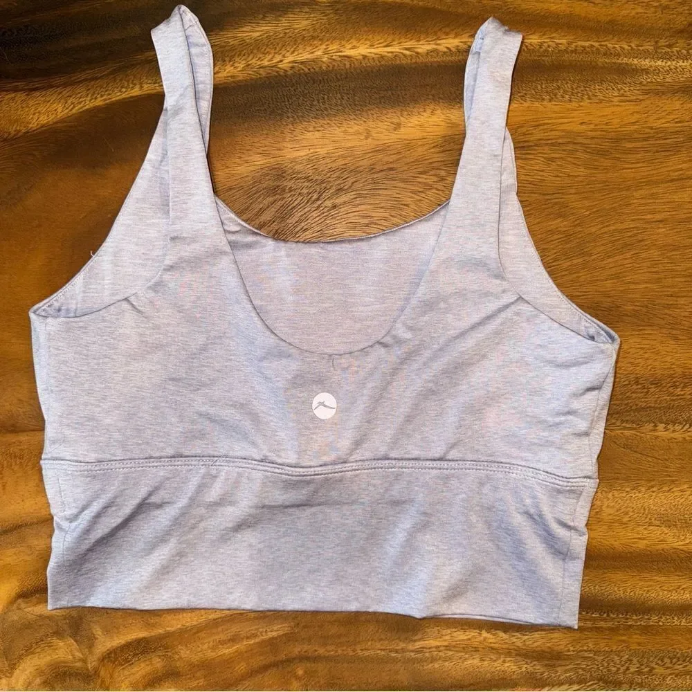 X BY GOTTEX Silhouette Bralette In Lavender Heather. Size Small